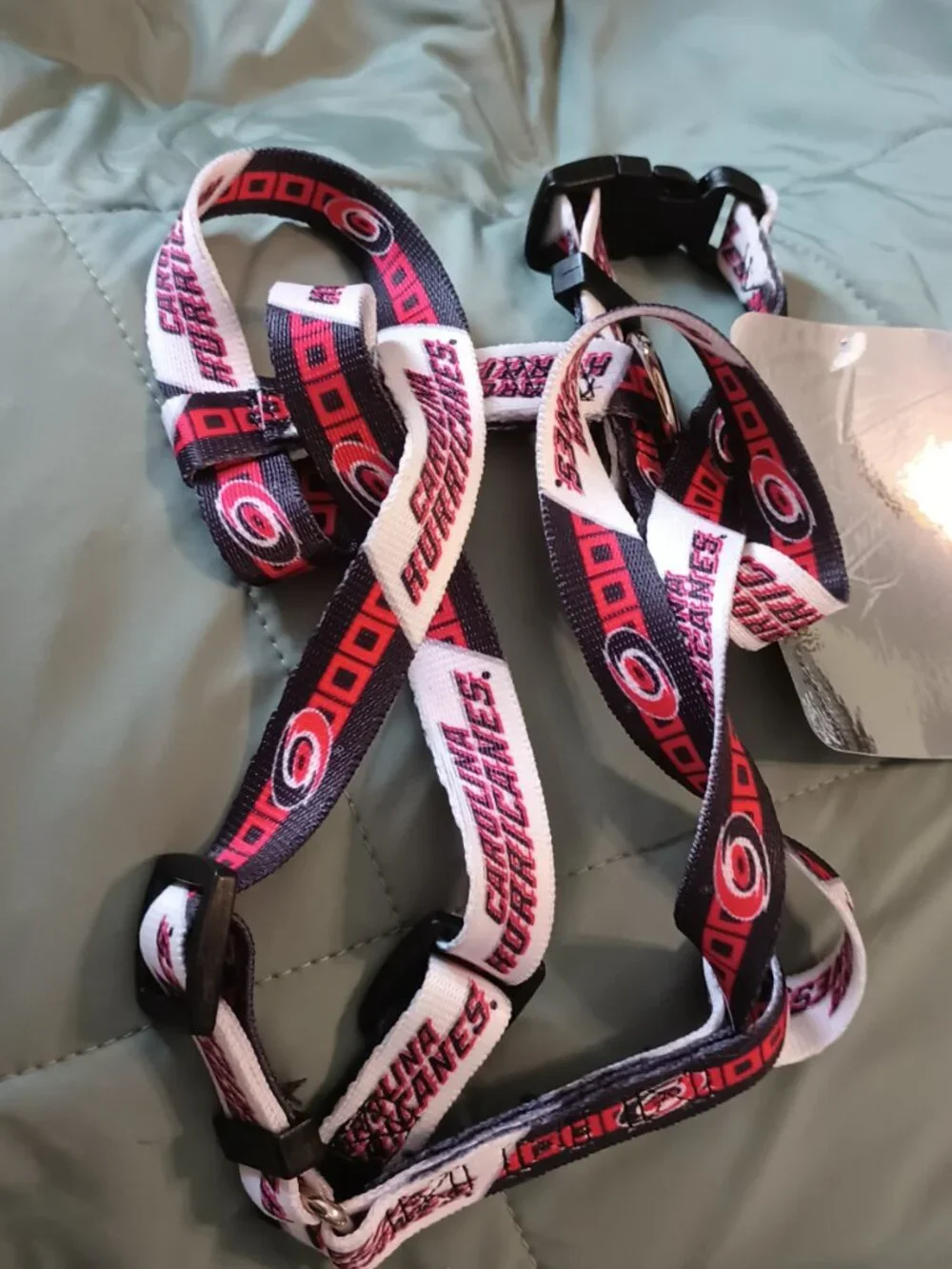 NEW Carolina Hurricanes NHL Adjustable Dog Harness